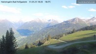 Archiv Foto Webcam Bad Hofgastein: Ausblick Haitzingalm 17:00