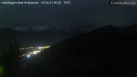 Archiv Foto Webcam Bad Hofgastein: Ausblick Haitzingalm 23:00