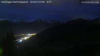 Archiv Foto Webcam Bad Hofgastein: Ausblick Haitzingalm 03:00