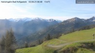 Archiv Foto Webcam Bad Hofgastein: Ausblick Haitzingalm 06:00