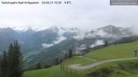 Archiv Foto Webcam Bad Hofgastein: Ausblick Haitzingalm 09:00