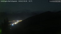 Archiv Foto Webcam Bad Hofgastein: Ausblick Haitzingalm 01:00