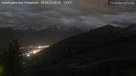 Archiv Foto Webcam Bad Hofgastein: Ausblick Haitzingalm 23:00