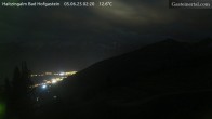 Archiv Foto Webcam Bad Hofgastein: Ausblick Haitzingalm 01:00