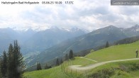 Archiv Foto Webcam Bad Hofgastein: Ausblick Haitzingalm 09:00