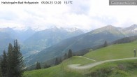 Archiv Foto Webcam Bad Hofgastein: Ausblick Haitzingalm 11:00