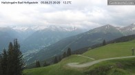 Archiv Foto Webcam Bad Hofgastein: Ausblick Haitzingalm 19:00