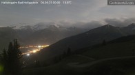 Archiv Foto Webcam Bad Hofgastein: Ausblick Haitzingalm 23:00