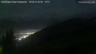 Archiv Foto Webcam Bad Hofgastein: Ausblick Haitzingalm 01:00