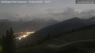 Archiv Foto Webcam Bad Hofgastein: Ausblick Haitzingalm 23:00