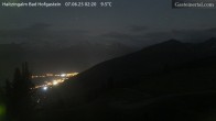 Archiv Foto Webcam Bad Hofgastein: Ausblick Haitzingalm 01:00