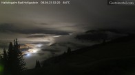 Archiv Foto Webcam Bad Hofgastein: Ausblick Haitzingalm 01:00