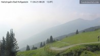 Archiv Foto Webcam Bad Hofgastein: Ausblick Haitzingalm 07:00