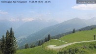 Archiv Foto Webcam Bad Hofgastein: Ausblick Haitzingalm 13:00