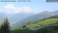 Archiv Foto Webcam Bad Hofgastein: Ausblick Haitzingalm 17:00