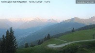Archiv Foto Webcam Bad Hofgastein: Ausblick Haitzingalm 19:00