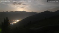 Archiv Foto Webcam Bad Hofgastein: Ausblick Haitzingalm 23:00