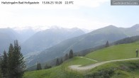 Archiv Foto Webcam Bad Hofgastein: Ausblick Haitzingalm 09:00