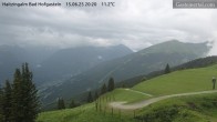 Archiv Foto Webcam Bad Hofgastein: Ausblick Haitzingalm 19:00