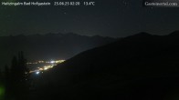 Archiv Foto Webcam Bad Hofgastein: Ausblick Haitzingalm 01:00