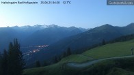 Archiv Foto Webcam Bad Hofgastein: Ausblick Haitzingalm 03:00