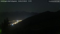 Archiv Foto Webcam Bad Hofgastein: Ausblick Haitzingalm 23:00
