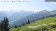 Archiv Foto Webcam Bad Hofgastein: Ausblick Haitzingalm 09:00