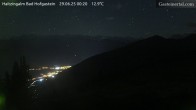 Archiv Foto Webcam Bad Hofgastein: Ausblick Haitzingalm 23:00