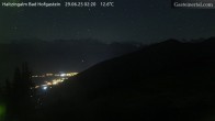 Archiv Foto Webcam Bad Hofgastein: Ausblick Haitzingalm 01:00