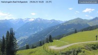 Archiv Foto Webcam Bad Hofgastein: Ausblick Haitzingalm 09:00