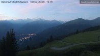 Archiv Foto Webcam Bad Hofgastein: Ausblick Haitzingalm 03:00