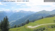 Archiv Foto Webcam Bad Hofgastein: Ausblick Haitzingalm 11:00