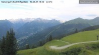 Archiv Foto Webcam Bad Hofgastein: Ausblick Haitzingalm 17:00
