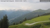 Archiv Foto Webcam Bad Hofgastein: Ausblick Haitzingalm 19:00