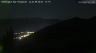 Archiv Foto Webcam Bad Hofgastein: Ausblick Haitzingalm 01:00