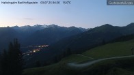 Archiv Foto Webcam Bad Hofgastein: Ausblick Haitzingalm 03:00