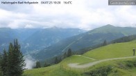 Archiv Foto Webcam Bad Hofgastein: Ausblick Haitzingalm 09:00