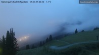 Archiv Foto Webcam Bad Hofgastein: Ausblick Haitzingalm 22:00