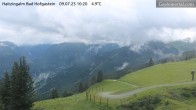 Archiv Foto Webcam Bad Hofgastein: Ausblick Haitzingalm 09:00