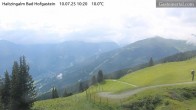 Archiv Foto Webcam Bad Hofgastein: Ausblick Haitzingalm 09:00