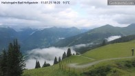 Archiv Foto Webcam Bad Hofgastein: Ausblick Haitzingalm 17:00