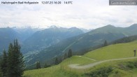 Archiv Foto Webcam Bad Hofgastein: Ausblick Haitzingalm 15:00