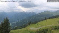 Archiv Foto Webcam Bad Hofgastein: Ausblick Haitzingalm 17:00