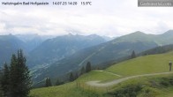 Archiv Foto Webcam Bad Hofgastein: Ausblick Haitzingalm 13:00