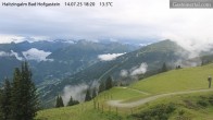 Archiv Foto Webcam Bad Hofgastein: Ausblick Haitzingalm 17:00