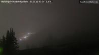 Archiv Foto Webcam Bad Hofgastein: Ausblick Haitzingalm 23:00