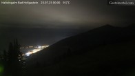 Archiv Foto Webcam Bad Hofgastein: Ausblick Haitzingalm 23:00