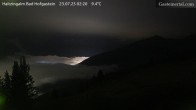Archiv Foto Webcam Bad Hofgastein: Ausblick Haitzingalm 01:00