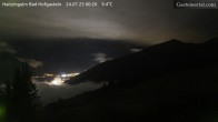 Archiv Foto Webcam Bad Hofgastein: Ausblick Haitzingalm 23:00