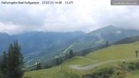 Archiv Foto Webcam Bad Hofgastein: Ausblick Haitzingalm 13:00